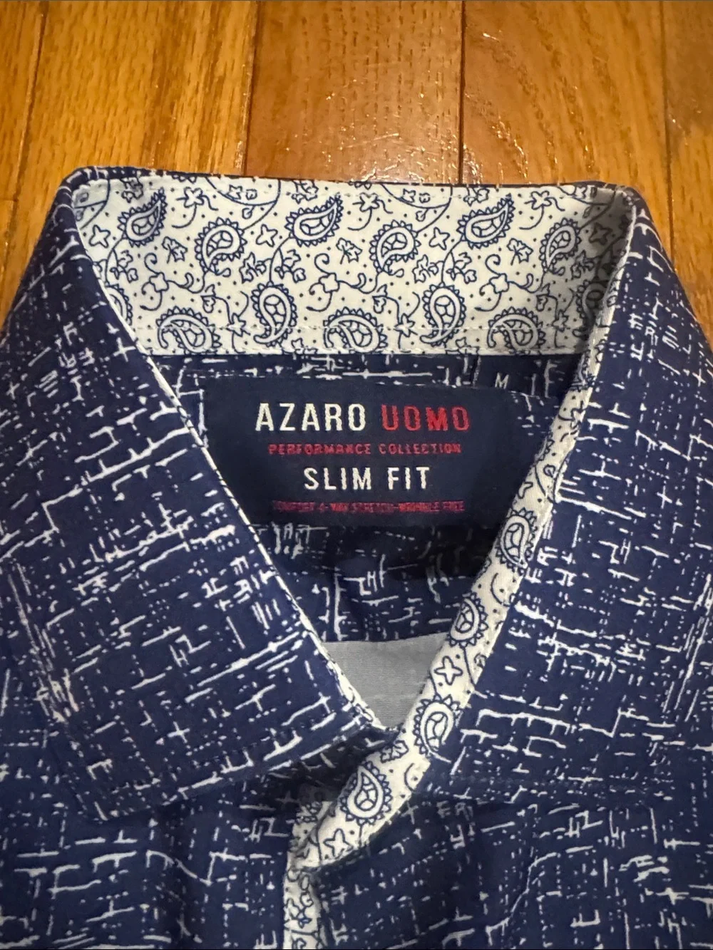 Azaro uomo lightweight navy